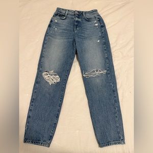 Zara mom jeans